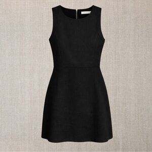 Élodie Little Black Dress - Sleeveless - Mid Length - High Neckline
